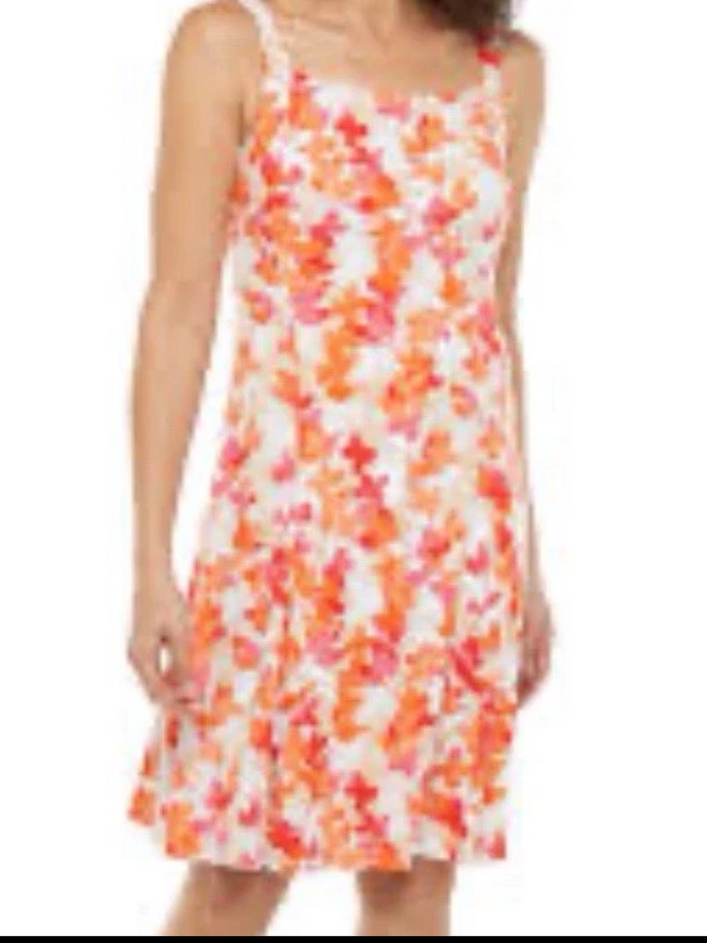 Chaps Sun Dress Size 12 NWT  Floral Flare Dress Original $69